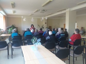 Prednáška zdravotnej sestry  Veroniky Olšiakovej s názvom  „ Vysoký tlak – Hypertenzia “