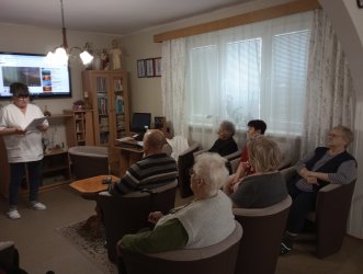 Prednáška zdravotnej sestry  Márii Kováčovej s názvom „ Opuchy dolných končatín “